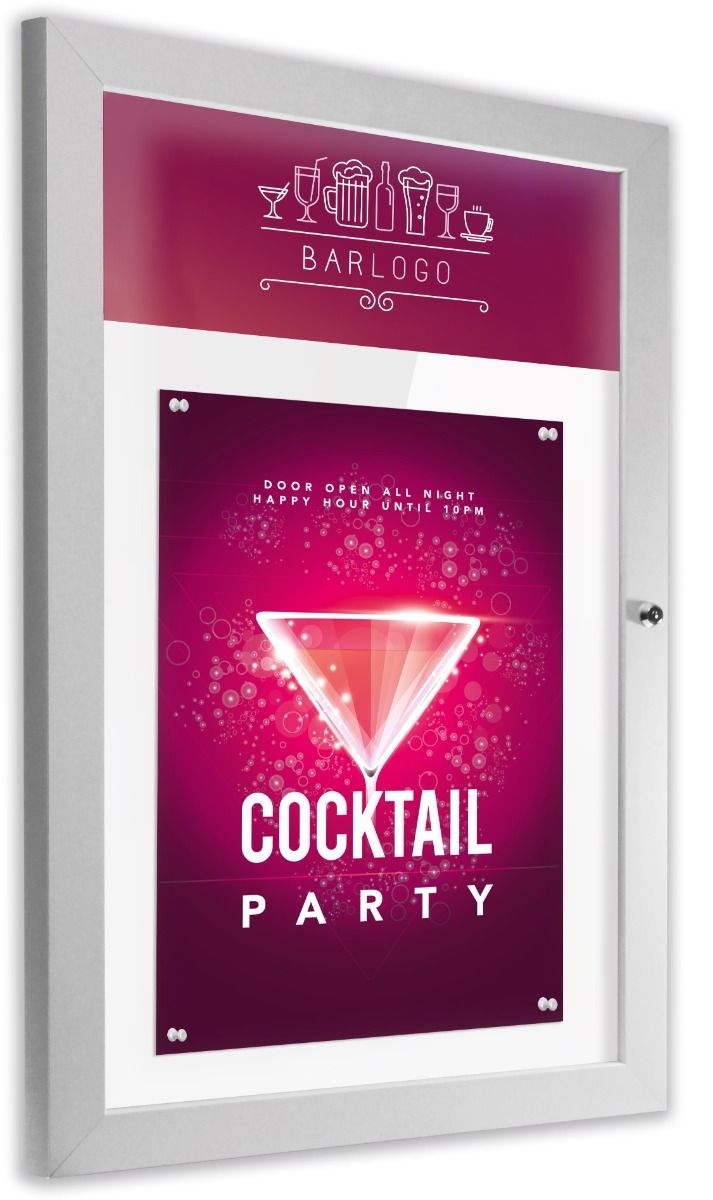 Illuminated Menu Case for A4 Poster