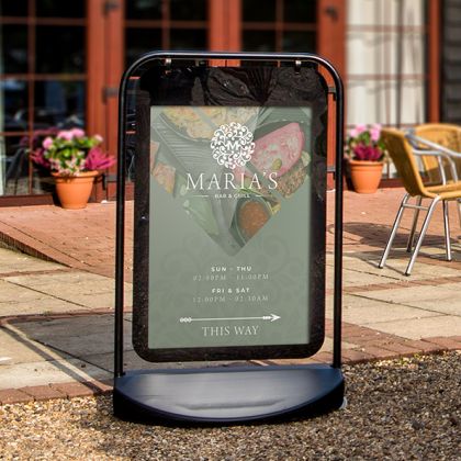 Pavement Swing Sign 3000 Poster