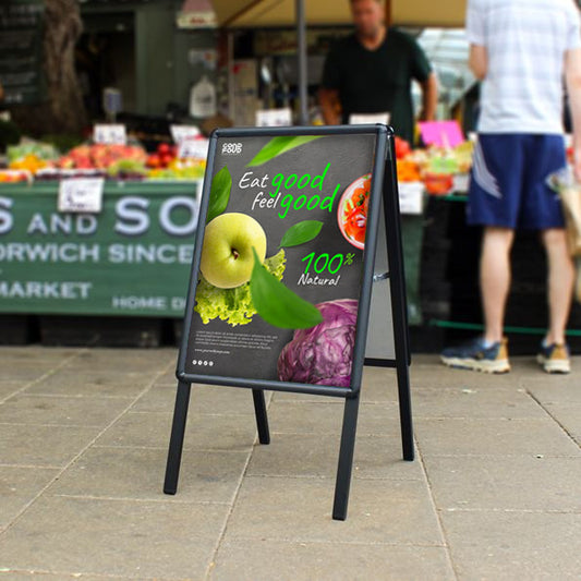 Pavement Sign - A - Board Pro (Black)