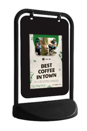Pavement Sign - Eco Swing Sign - Poster Pocket