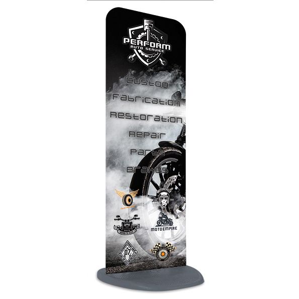 FlexExtra Pavement Sign TOTEM Standing alone 