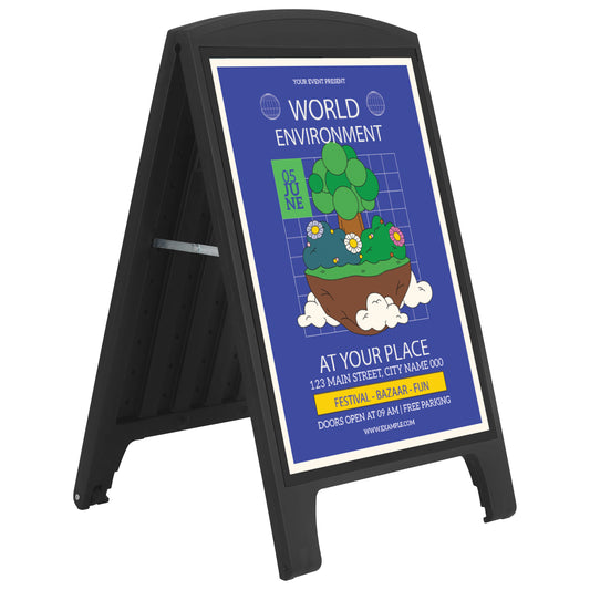 Street SignPro Deco Poster A1 A-Board