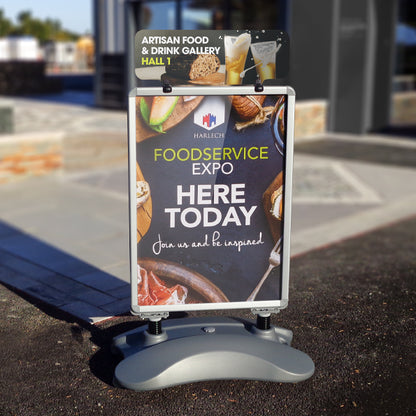 Forecourt Pavement Sign